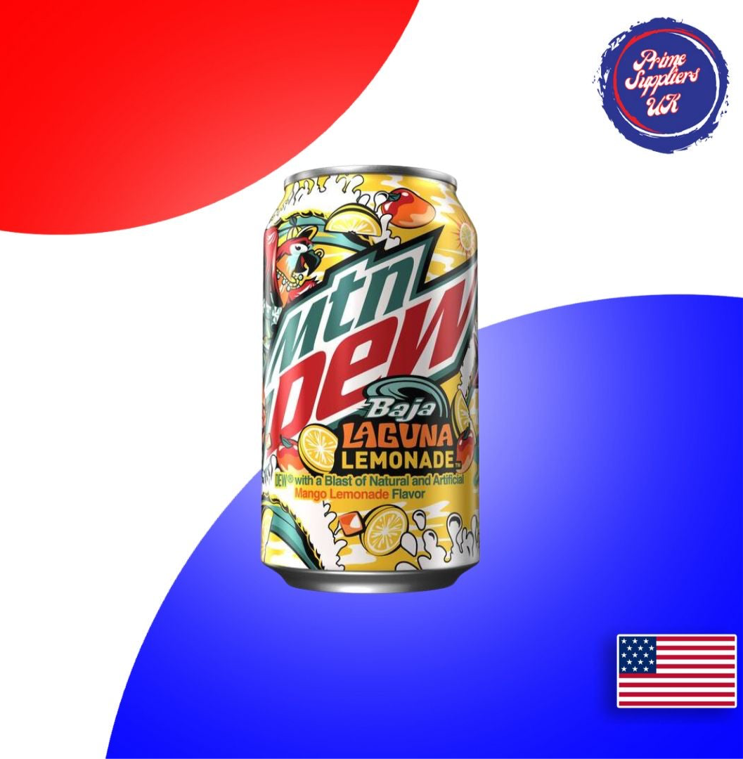 Mountain Dew Baja Laguna Lemonade (355ml)