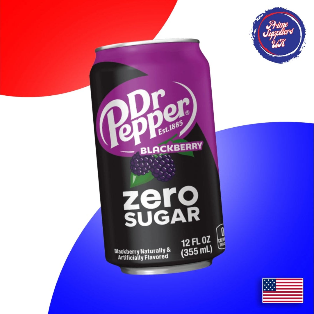 Dr Pepper Blackberry Zero Sugar (355ml)