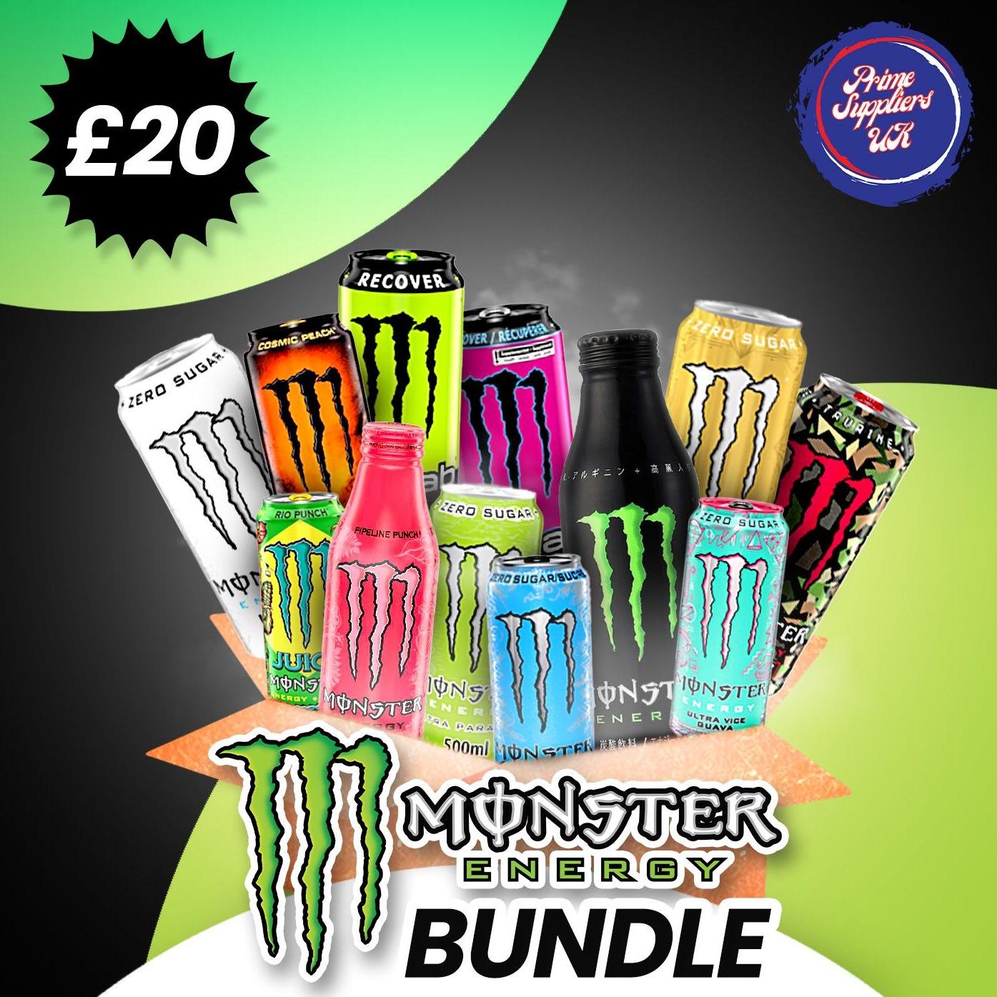 £20 Monster Energy International Drinks Bundles