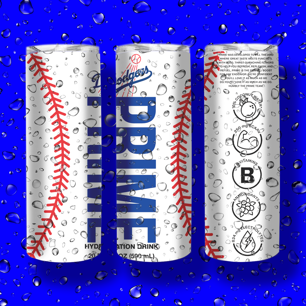 Dodgers Hydration Tumbler