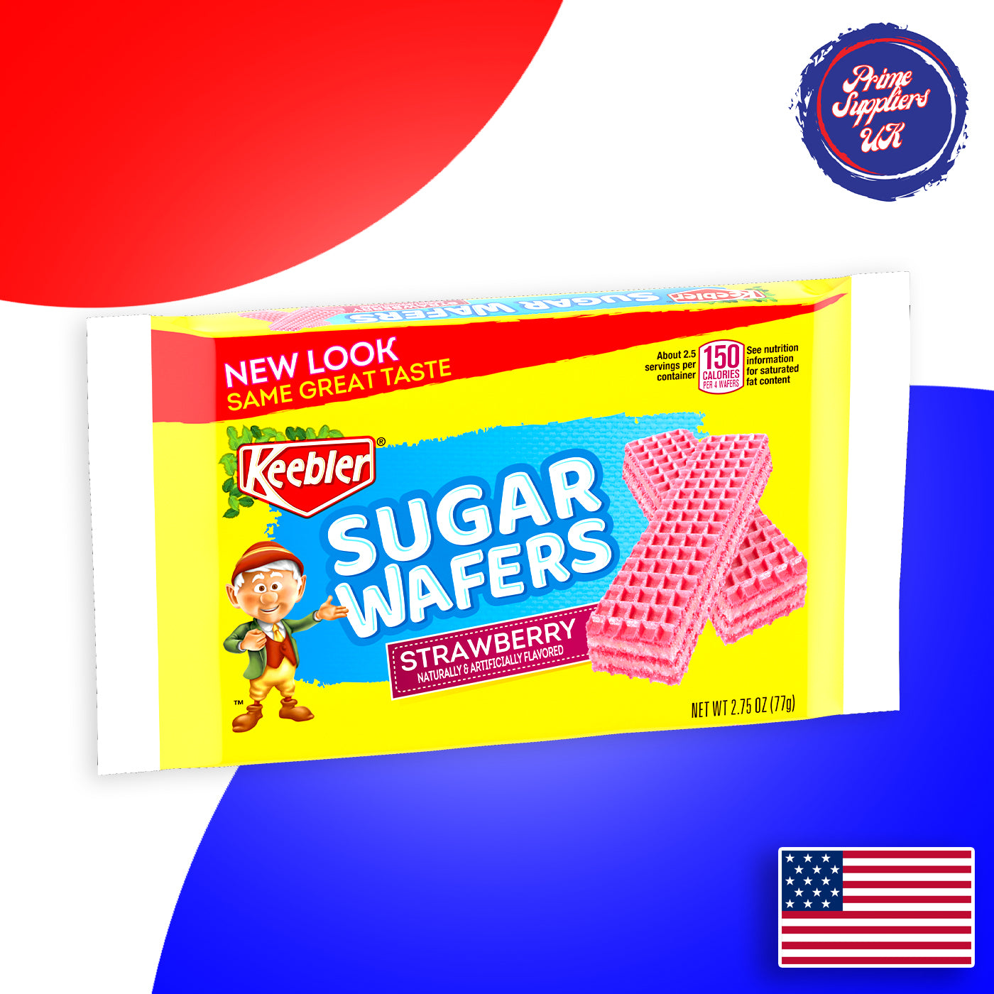 Keebler Sugar Wafers - Strawberry