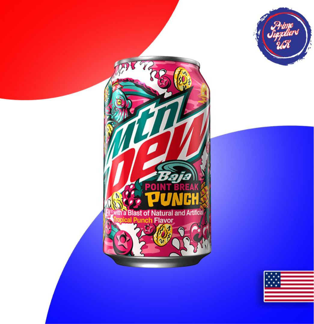 Mountain Dew Baja Point Break Punch (355ml)