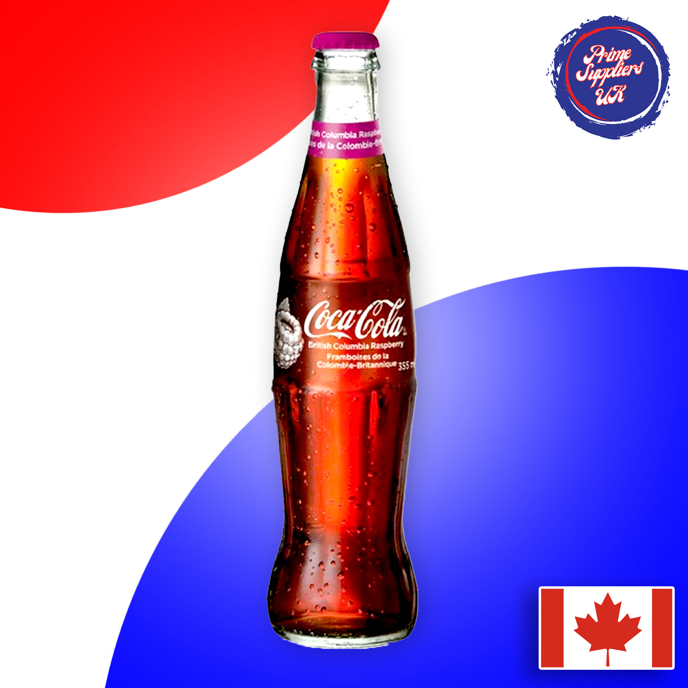 Coca Cola British Columbia Raspberry (Case of 4)