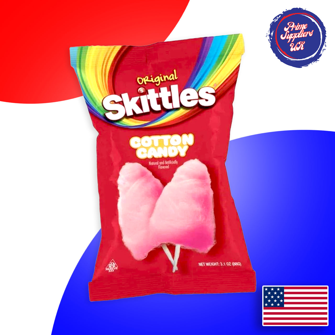 Skittles Cotton Candy