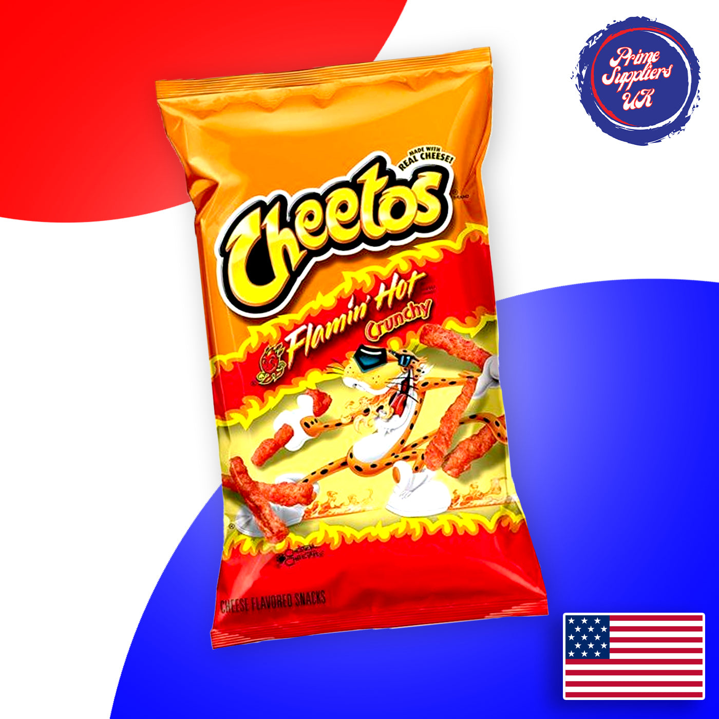 Cheetos Flamin Hot Crunchy (226g)