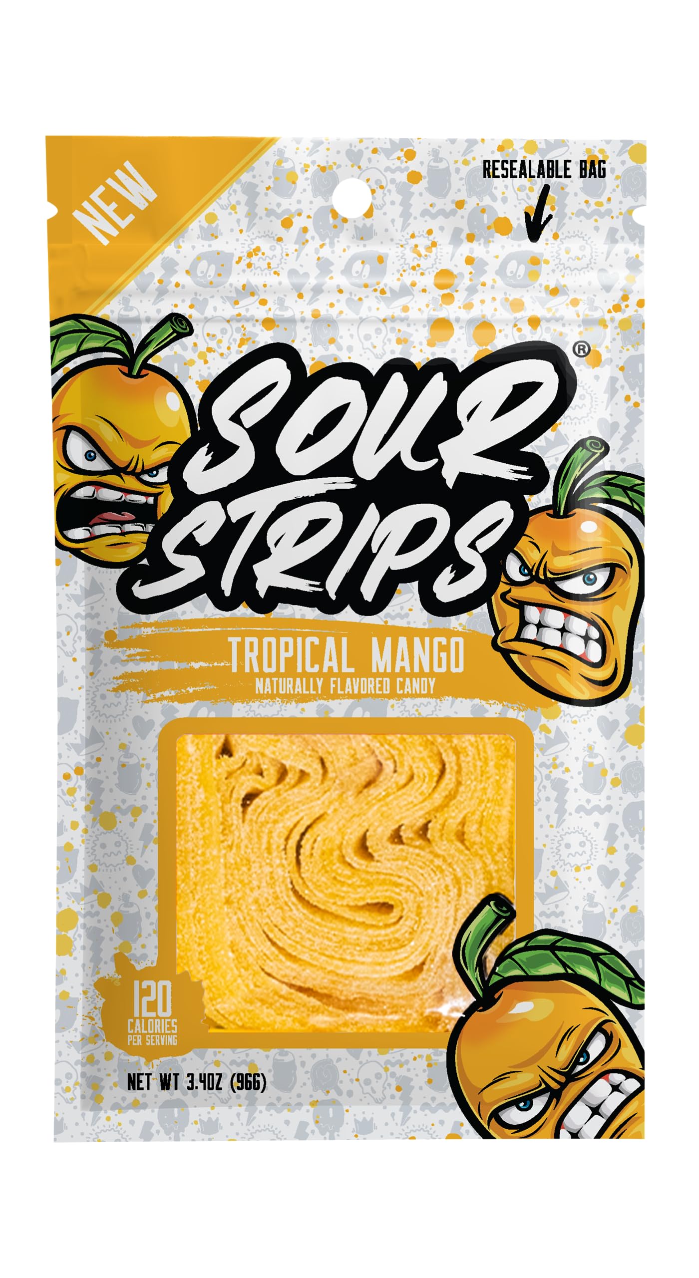 Sour Strips Tropical Mango