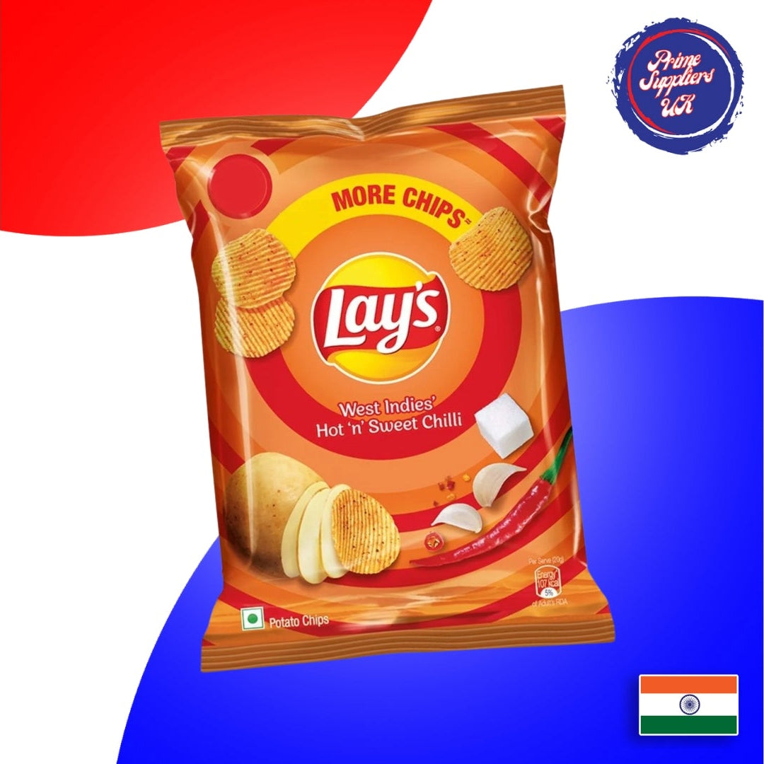 Lays West Indies Hot n Sweet Chilli 50g (India)