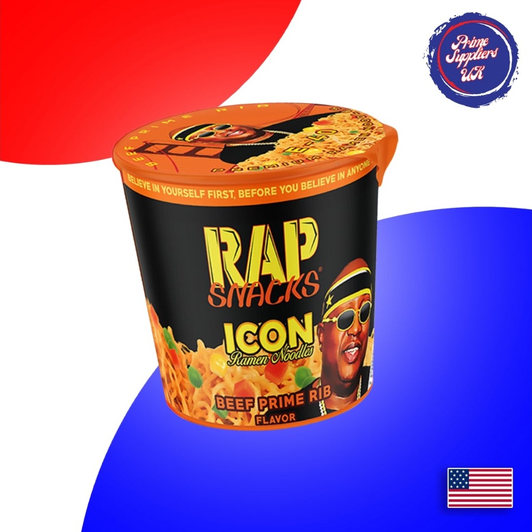 Rap Snacks Beef Prime Rib Noodles