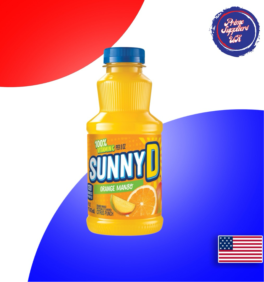 Sunny D Orange Mango-16oz