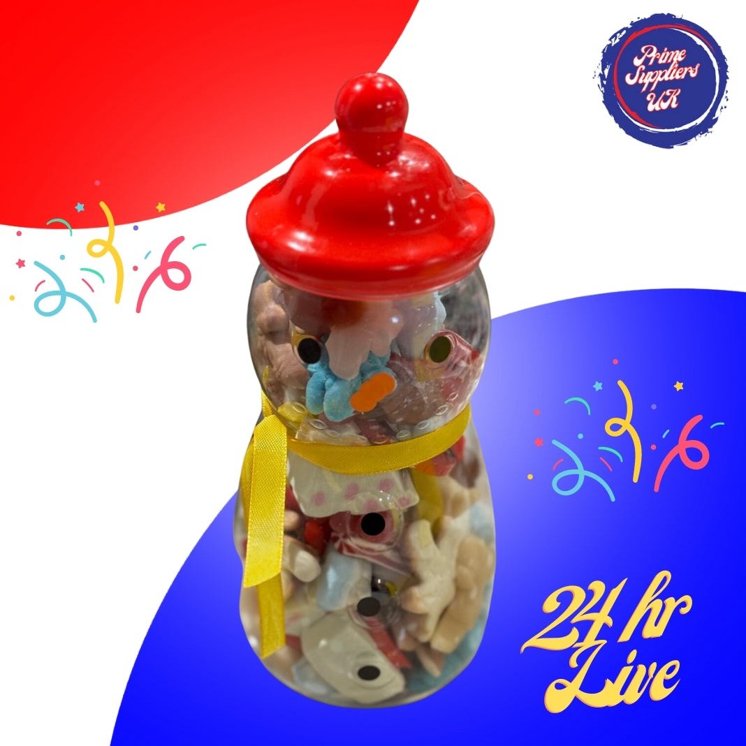 Snowman Pick n Mix Jar