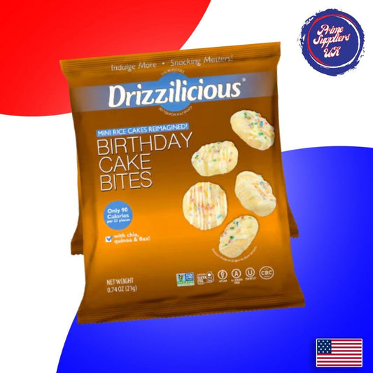 Drizzilicious Birthday Cake Bites 21g