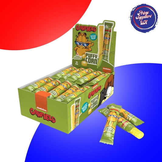 Garfield Corn Puff Snack Corn Flavour (Full Box)