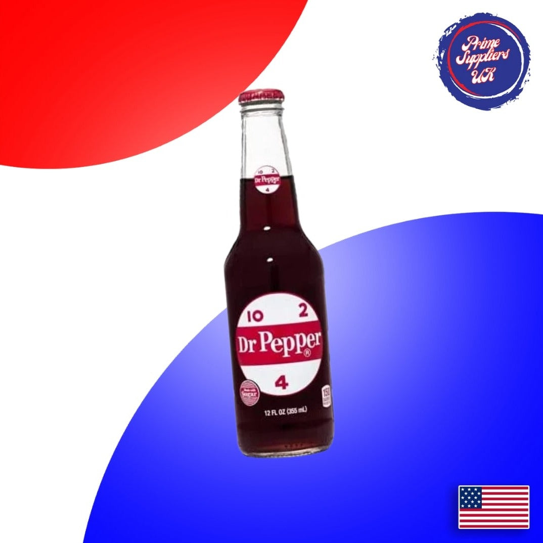 Dr Pepper Real Sugar Glass Bottle – Prime Suppliers UK