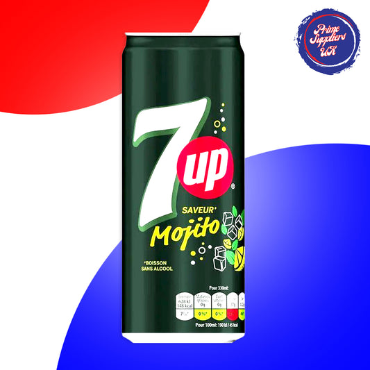 7Up Mojito Flavoured Soft Drink 330ml