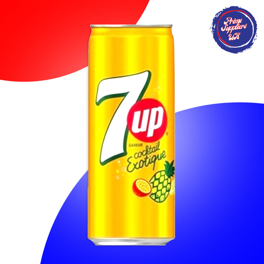 7UP EXOTIQUE COCKTAIL SOFT DRINK CAN (330ML)