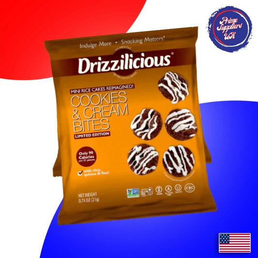Drizzilicious Cookies & Cream Bites 21g